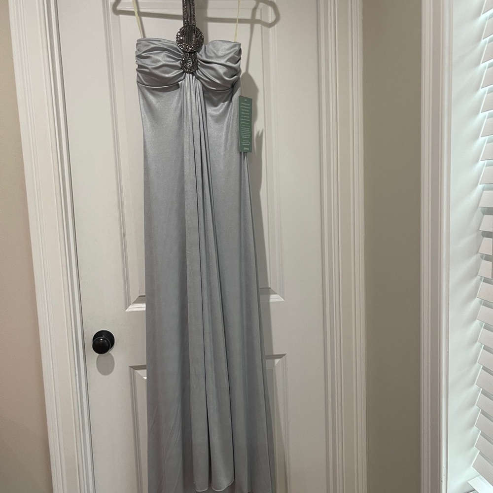 Elegant Silver Dress